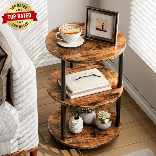 Small round coffee table 3 - round,